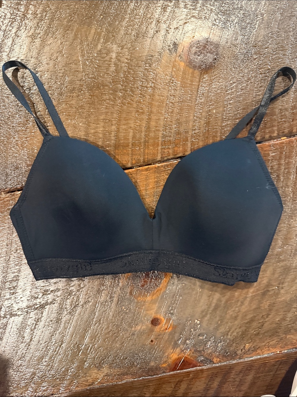 Skinnygirl Black Smooth Lightly Padded Everyday Bra